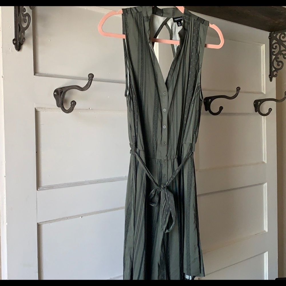 Army Green Romper